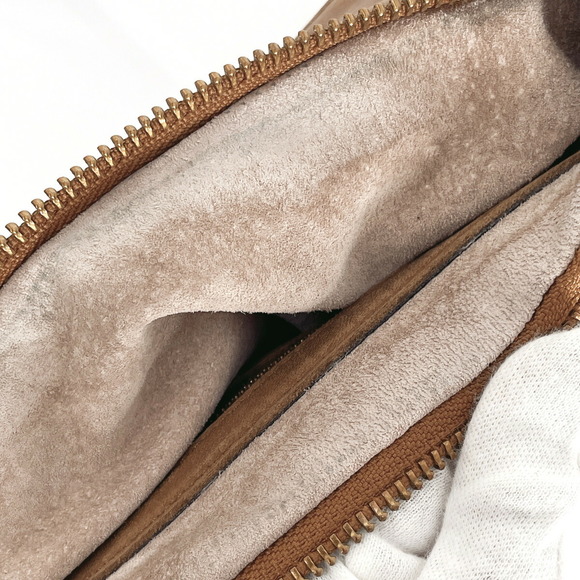 Bottega Veneta Intrecciato Shoulder Bag Leather Brown - Picture 12 of 12